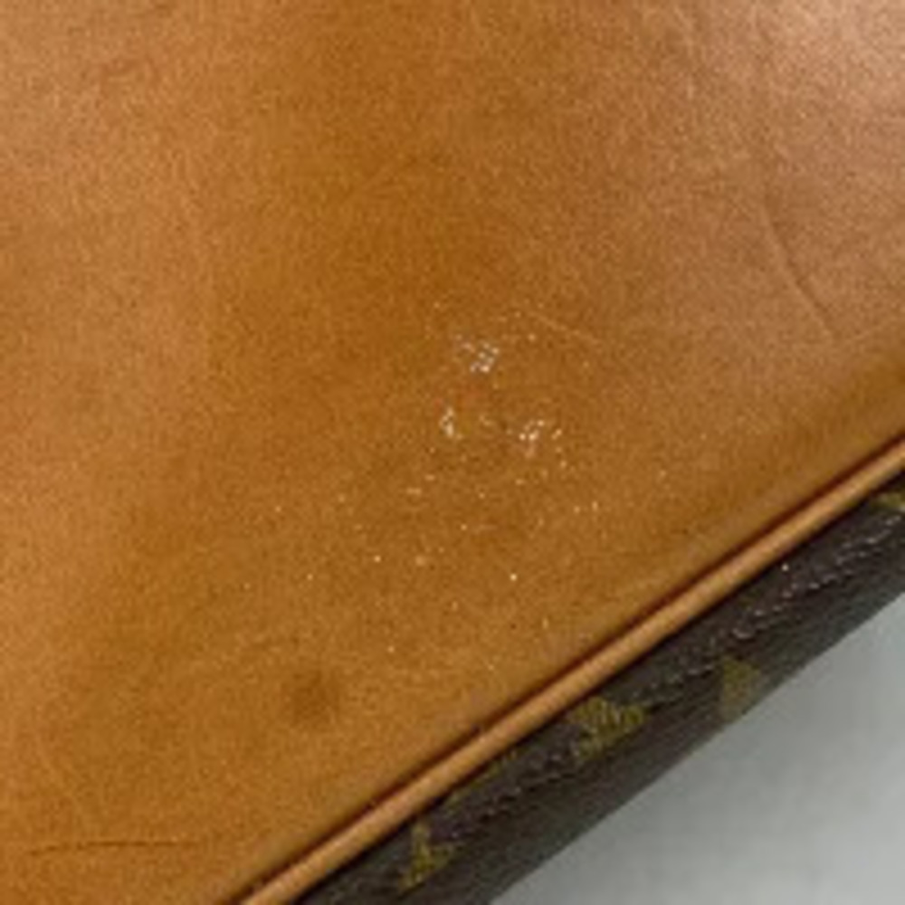 Louis Vuitton Monogram Brown Hobo Noe Bag Shoulder Drawstring Brown